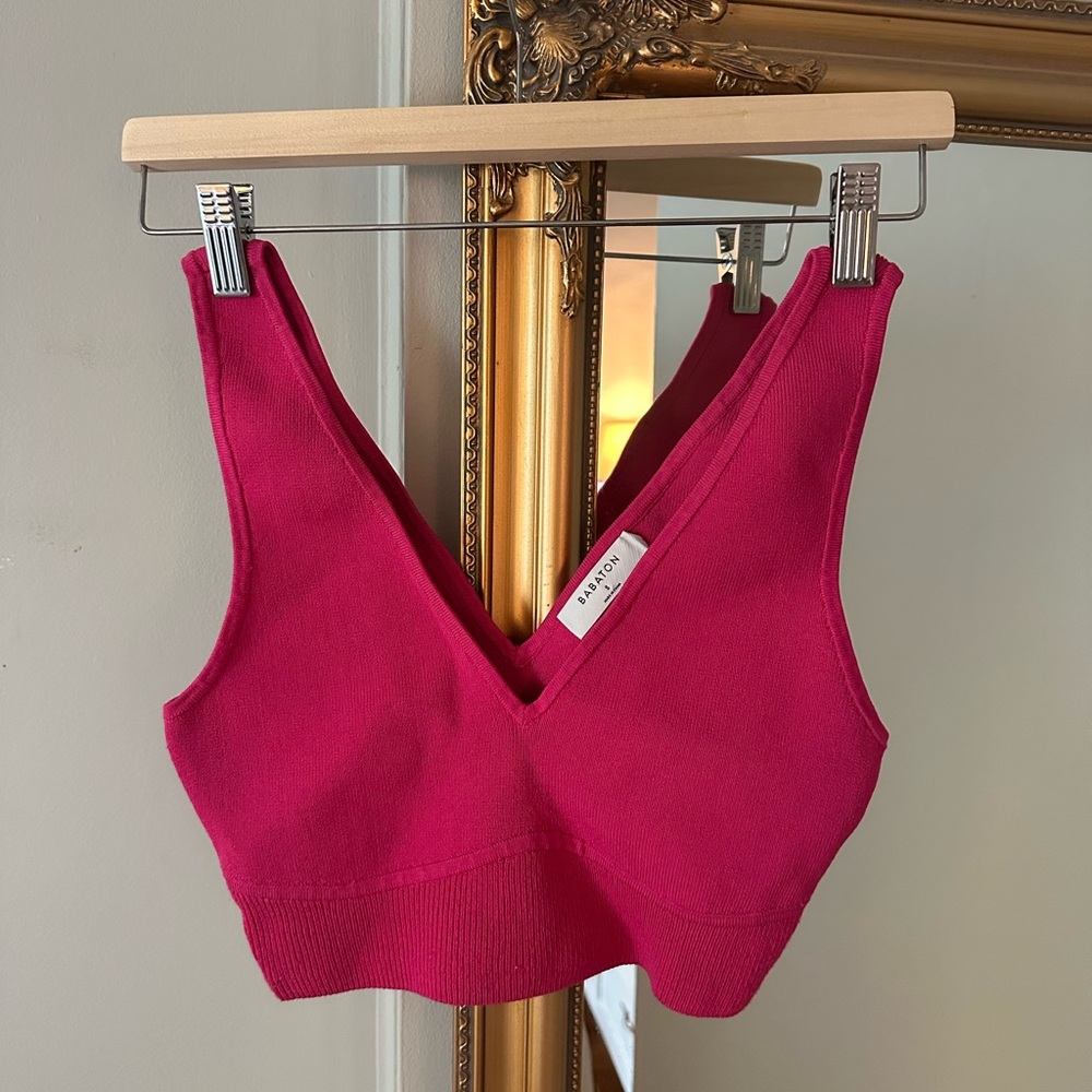 Babaton Pink tank top